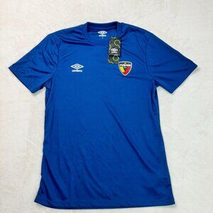 Training Jersey Fusion FC Umbro Blue Polyester Canadian Soccer National Youth S